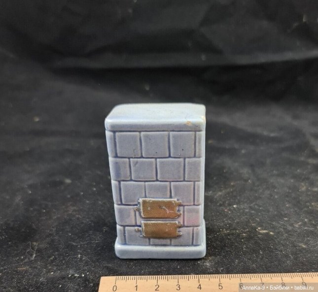 Антикварные и винтажные кукольные печи из керамики