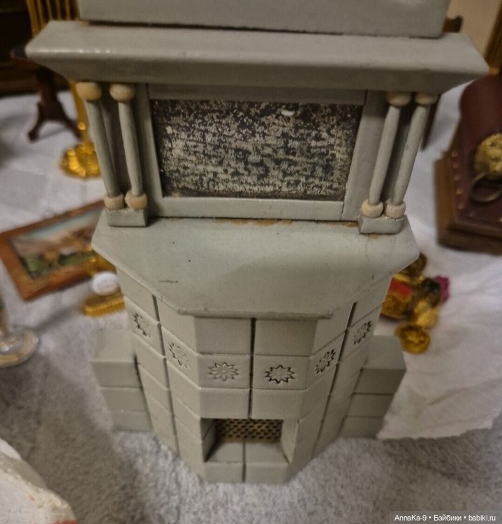 Антикварные и винтажные кукольные печи из керамики