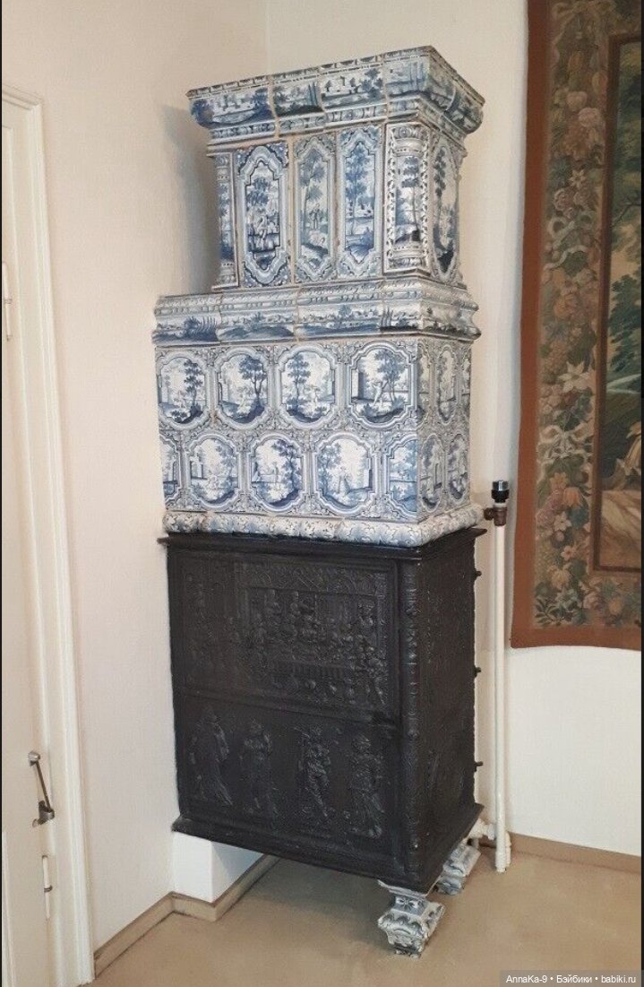 Антикварные и винтажные кукольные печи из керамики (фото 10)