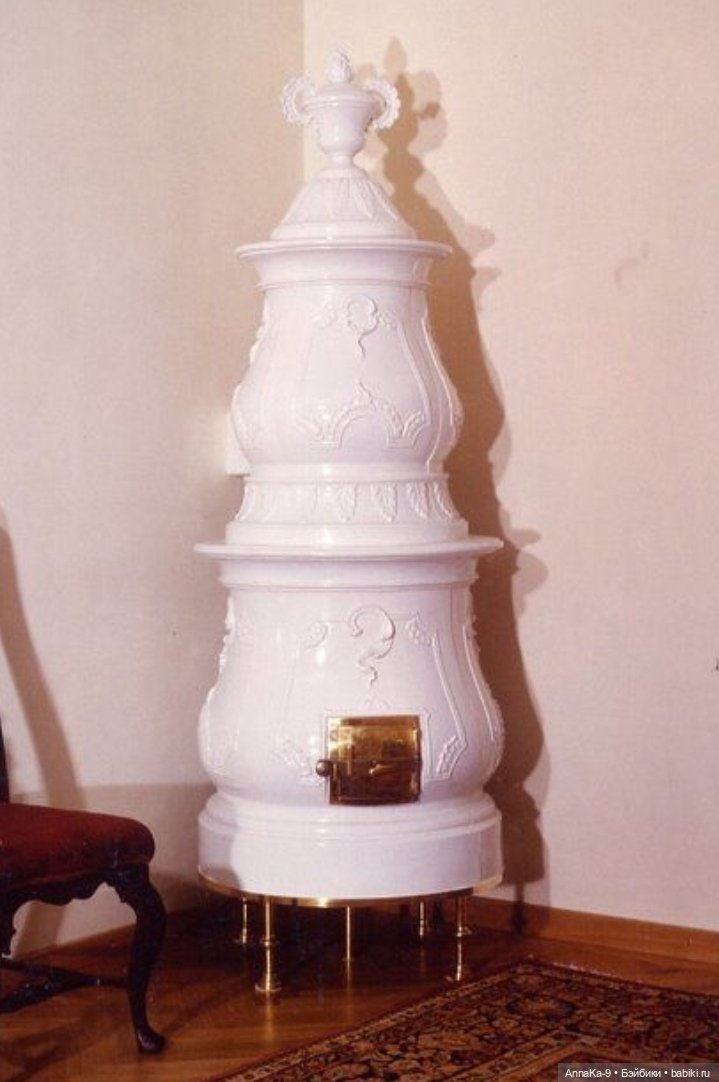 Антикварные и винтажные кукольные печи из керамики (фото 9)
