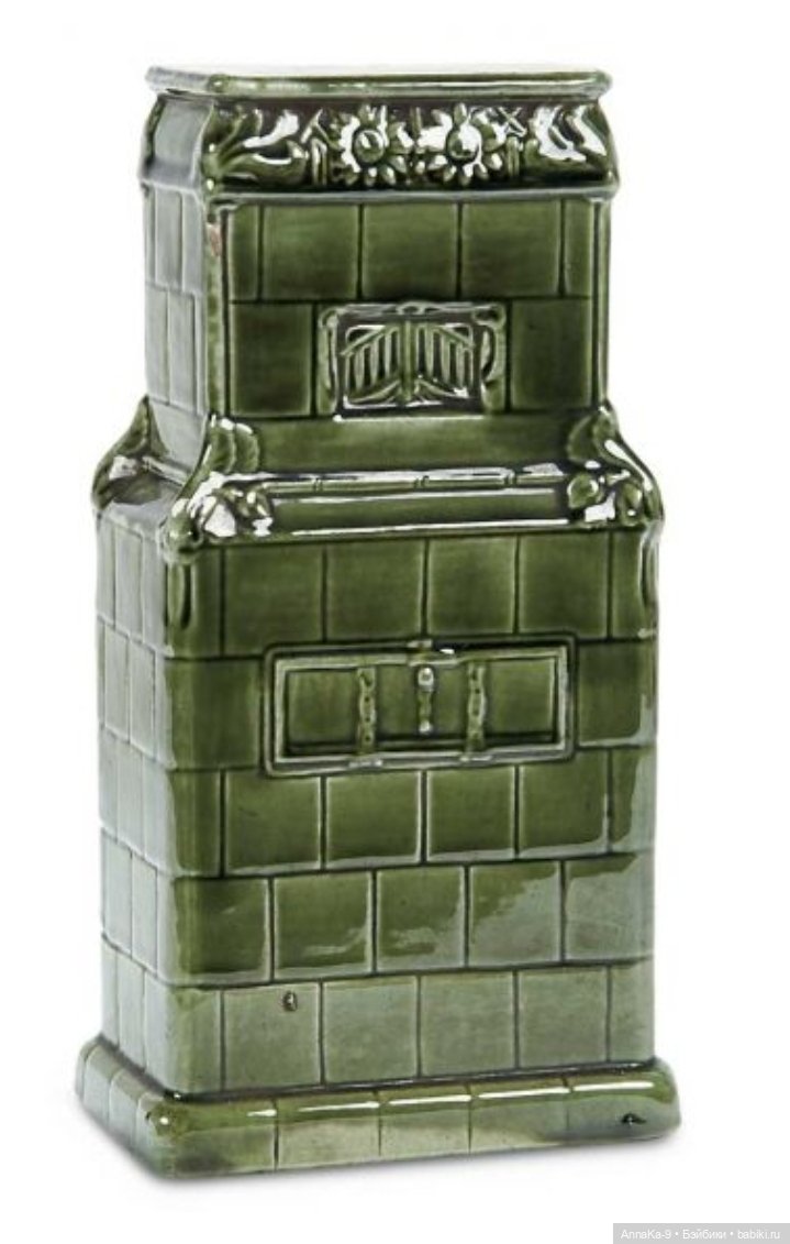 Антикварные и винтажные кукольные печи из керамики