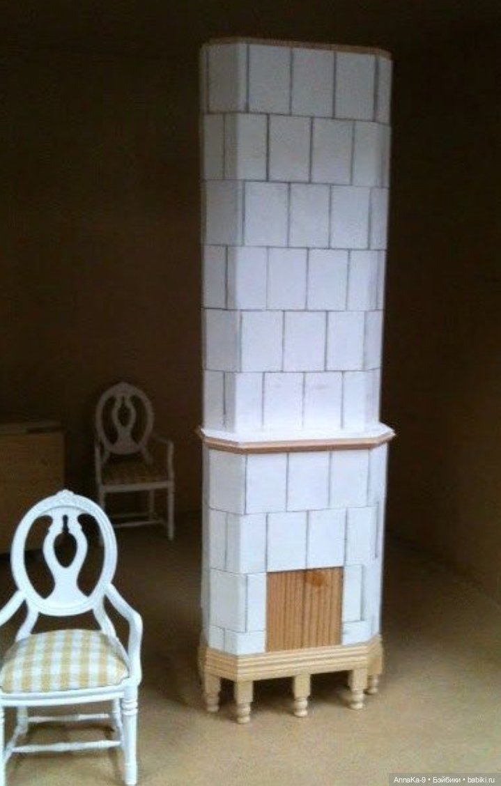 Антикварные и винтажные кукольные печи из керамики