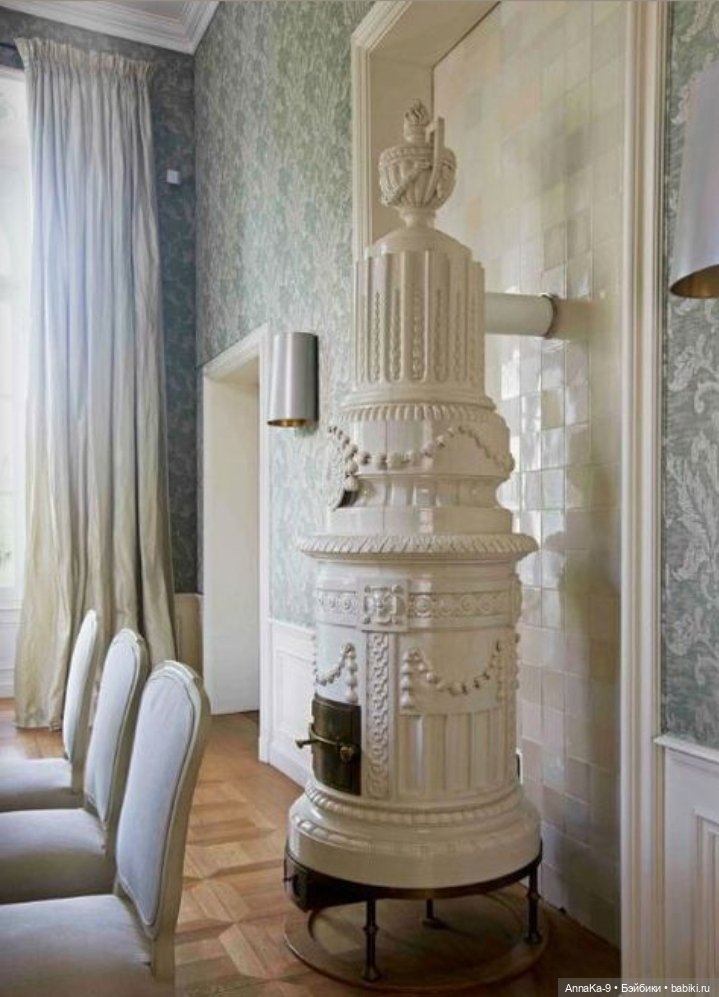 Антикварные и винтажные кукольные печи из керамики (фото 7)