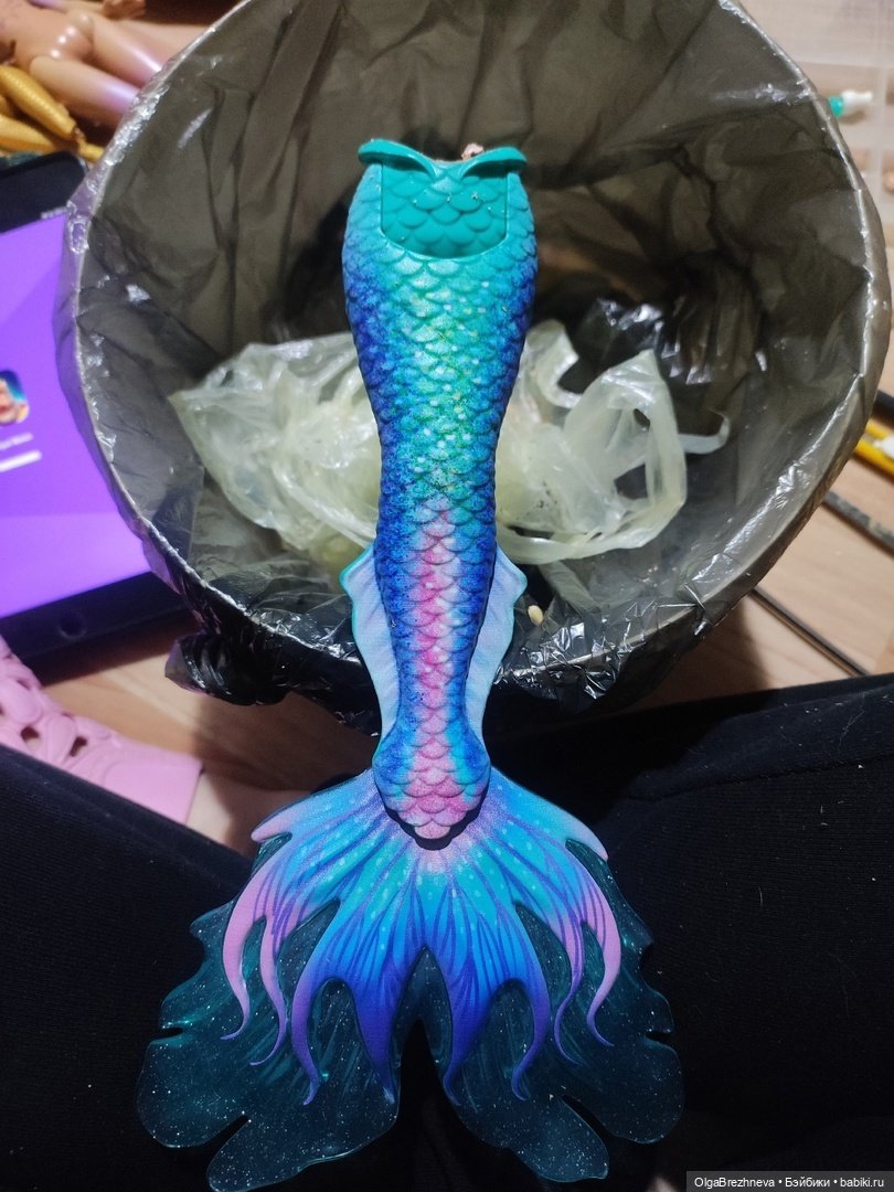 Преображение Ариэль — Ремонт и реставрация кукол: тело (фото 4)