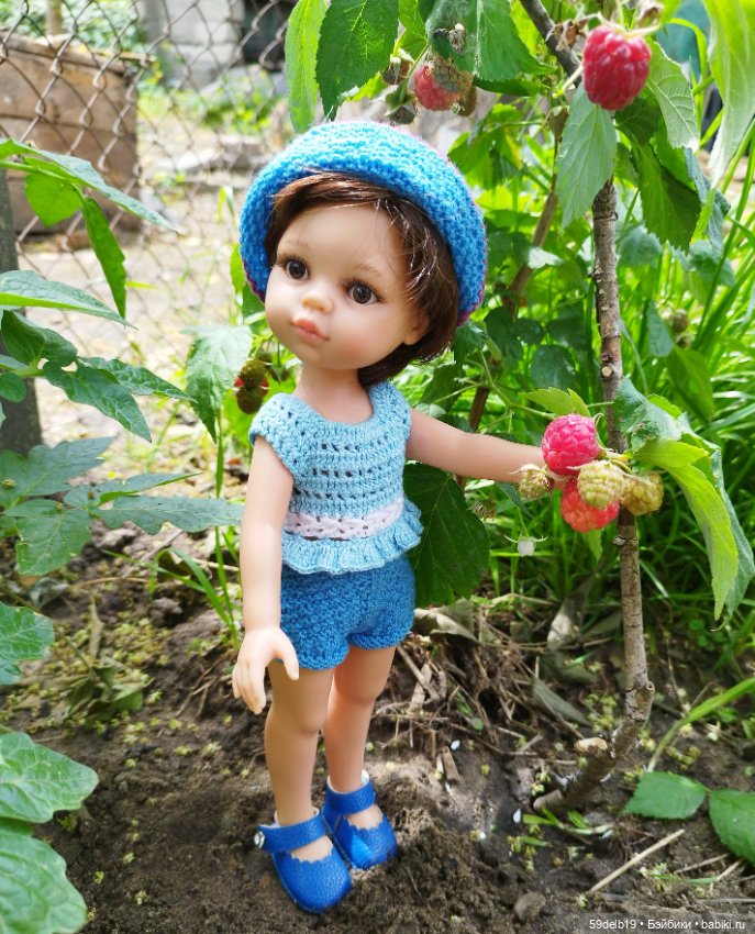 Спеет на даче малина 🥙 — Одежда и обувь для кукол своими руками: фото