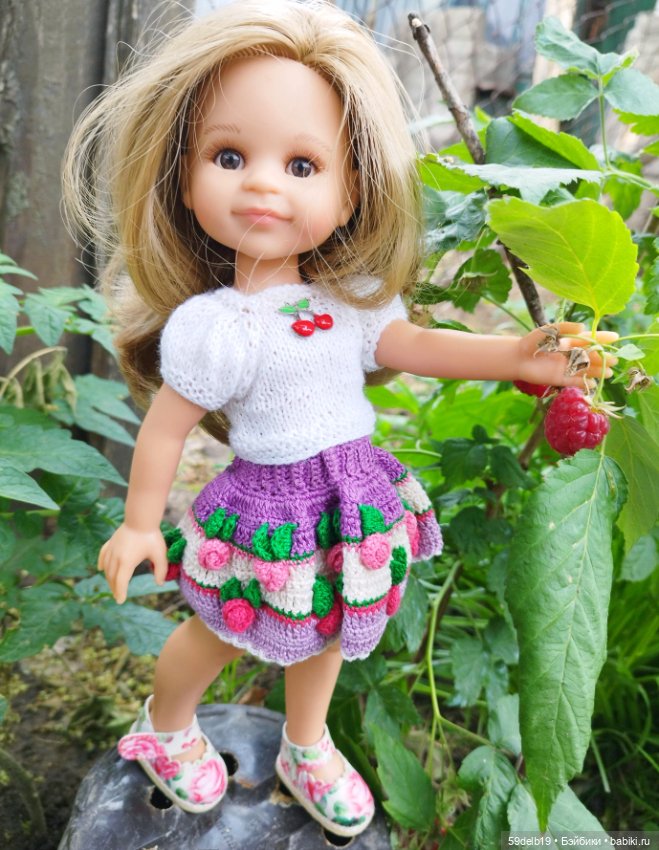 Спеет на даче малина 🥙 — Одежда и обувь для кукол своими руками: фото (фото 6)