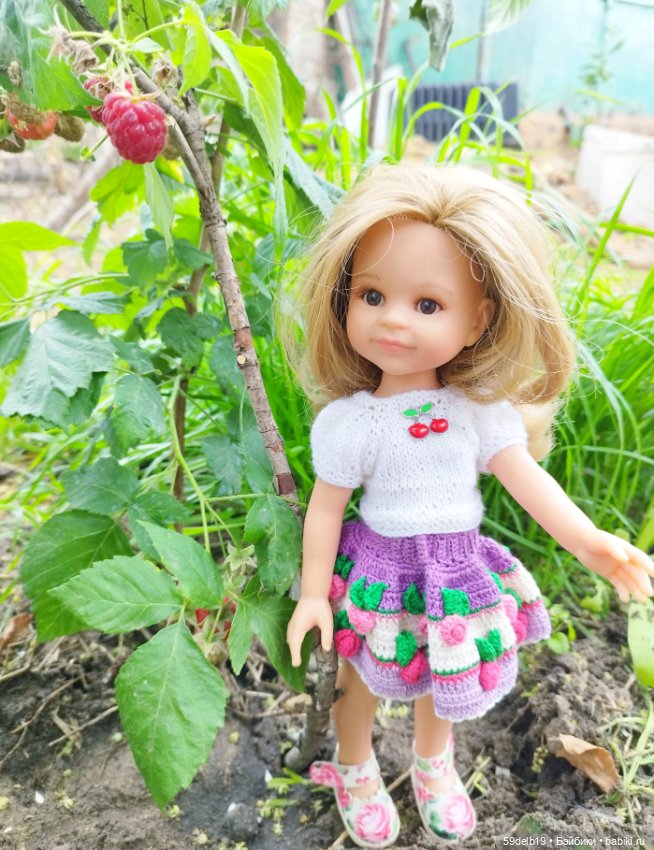 Спеет на даче малина 🥙 — Одежда и обувь для кукол своими руками: фото (фото 5)