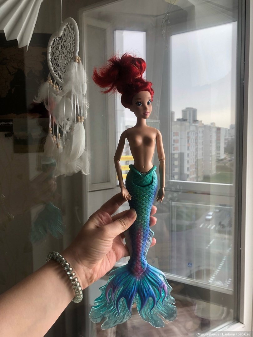 Преображение Ариэль — Ремонт и реставрация кукол: тело (фото 5)