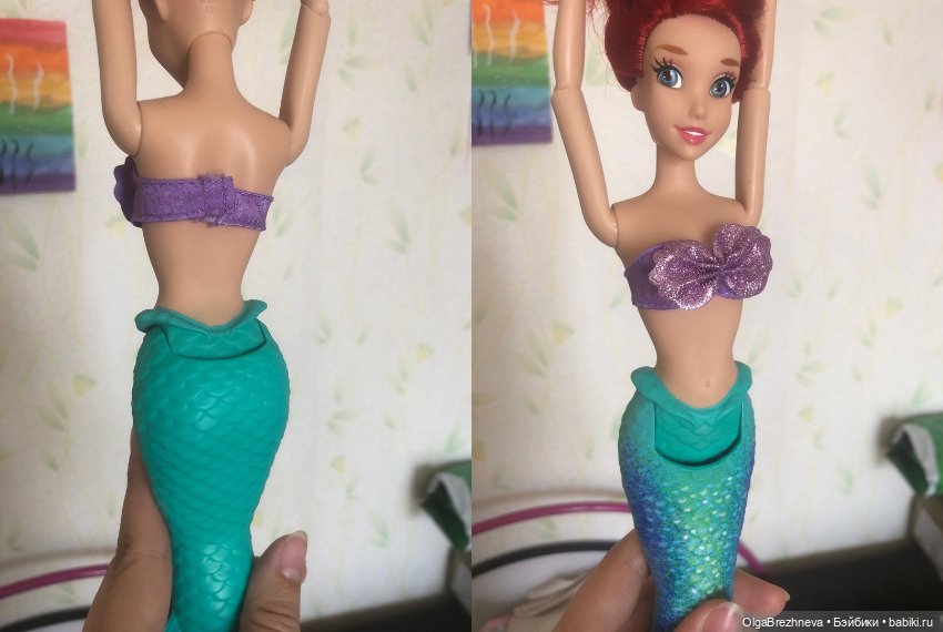 Преображение Ариэль — Ремонт и реставрация кукол: тело (фото 6)