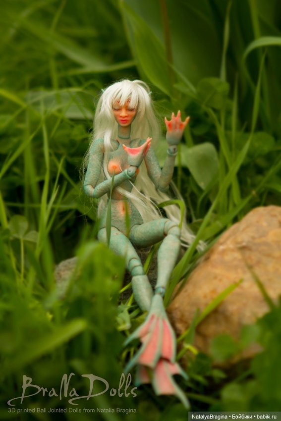 Новые русалки 4 — Авторские шарнирные куклы своими руками: лепка