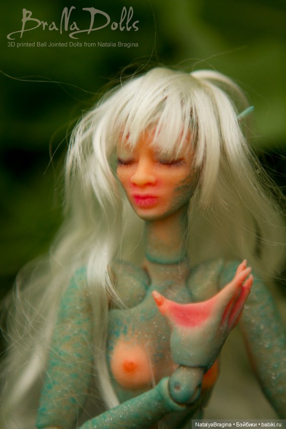 Новые русалки 4 — Авторские шарнирные куклы своими руками: лепка