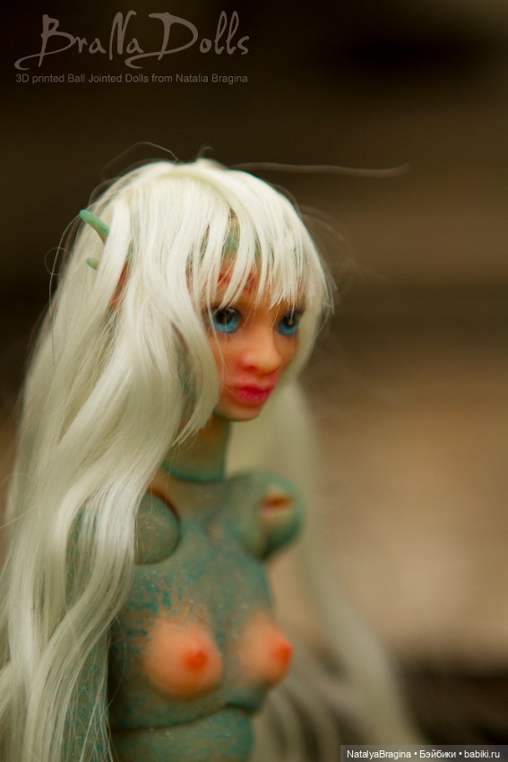 Новые русалки 4 — Авторские шарнирные куклы своими руками: лепка (фото 2)