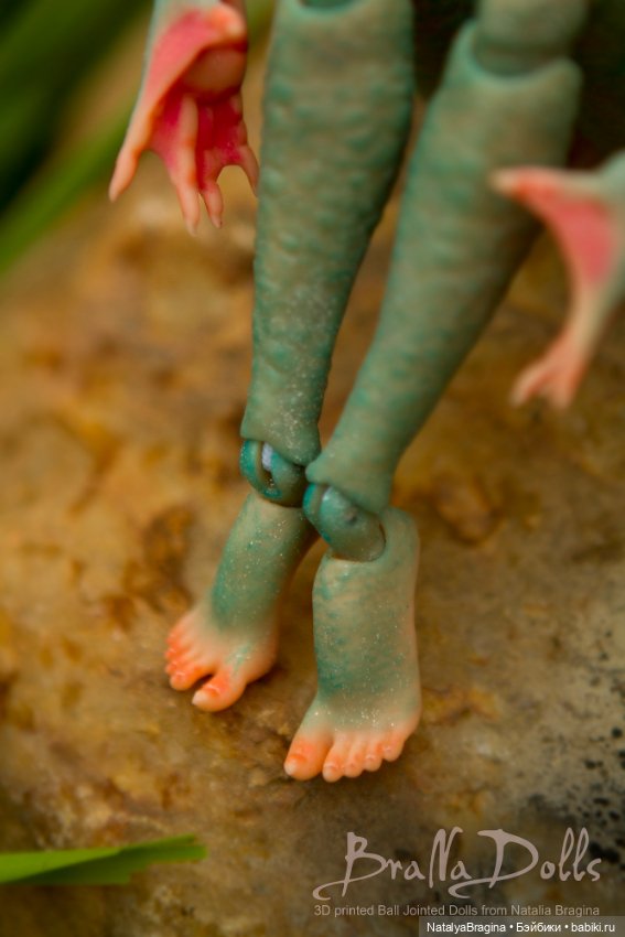 Новые русалки 4 — Авторские шарнирные куклы своими руками: лепка