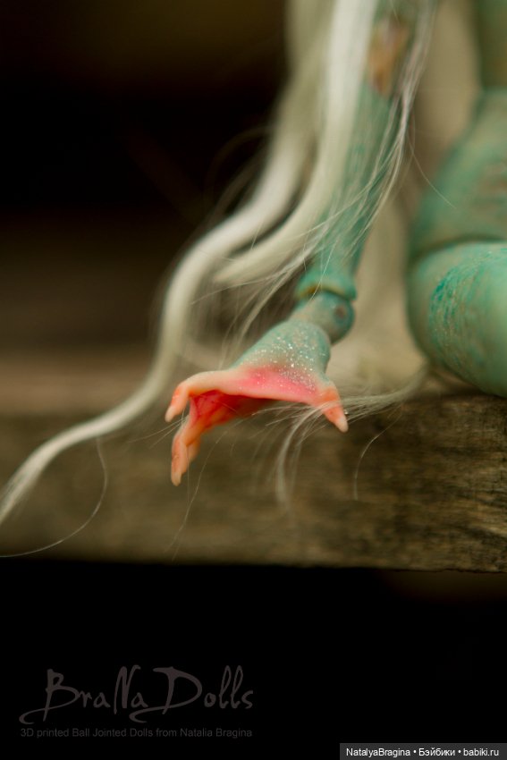 Новые русалки 4 — Авторские шарнирные куклы своими руками: лепка (фото 4)