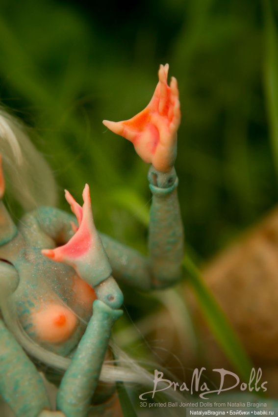 Новые русалки 4 — Авторские шарнирные куклы своими руками: лепка