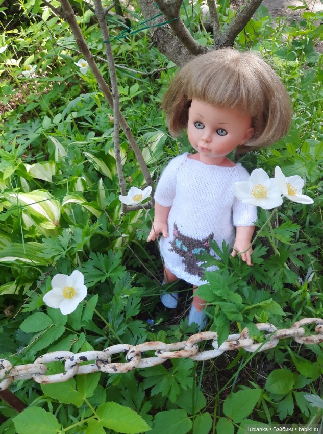 Белое платье и белые цветы🤍🤍 (фото 9)