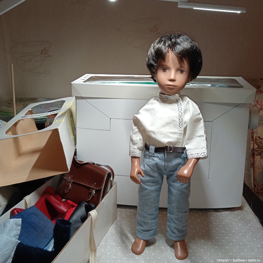 А у нас новенький — Куклы Sasha Morgenthaler (Саша Моргенталер): Trendon (фото 6)
