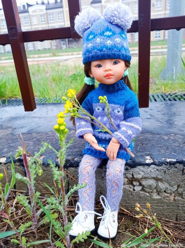 Букет цветов полевых — Одежда и обувь для кукол своими руками: фото (фото 5)