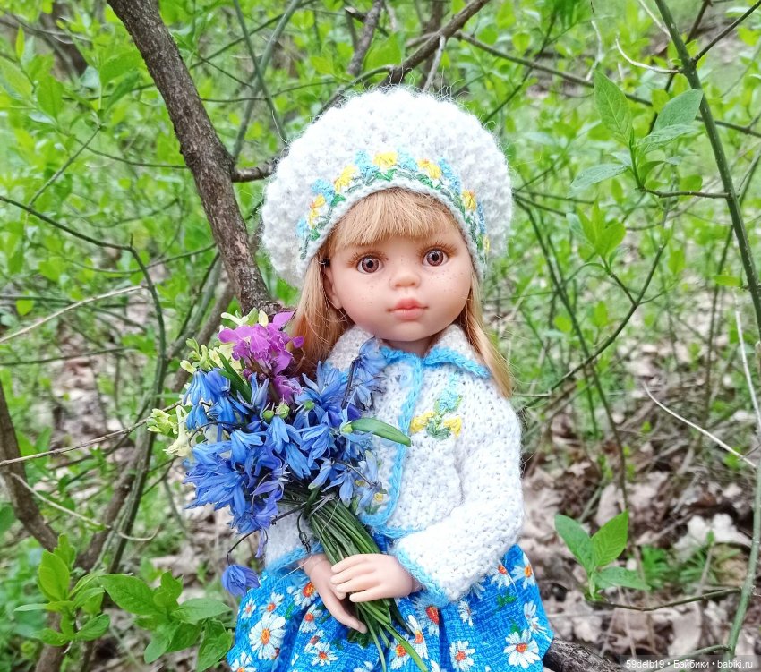 Букет цветов полевых — Одежда и обувь для кукол своими руками: фото (фото 4)