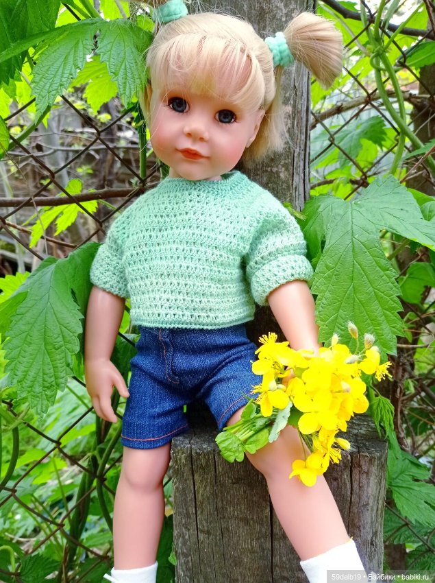 Букет цветов полевых — Одежда и обувь для кукол своими руками: фото (фото 2)