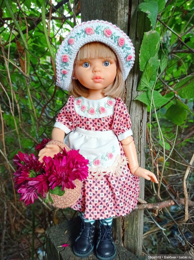 Букет цветов полевых — Одежда и обувь для кукол своими руками: фото (фото 8)