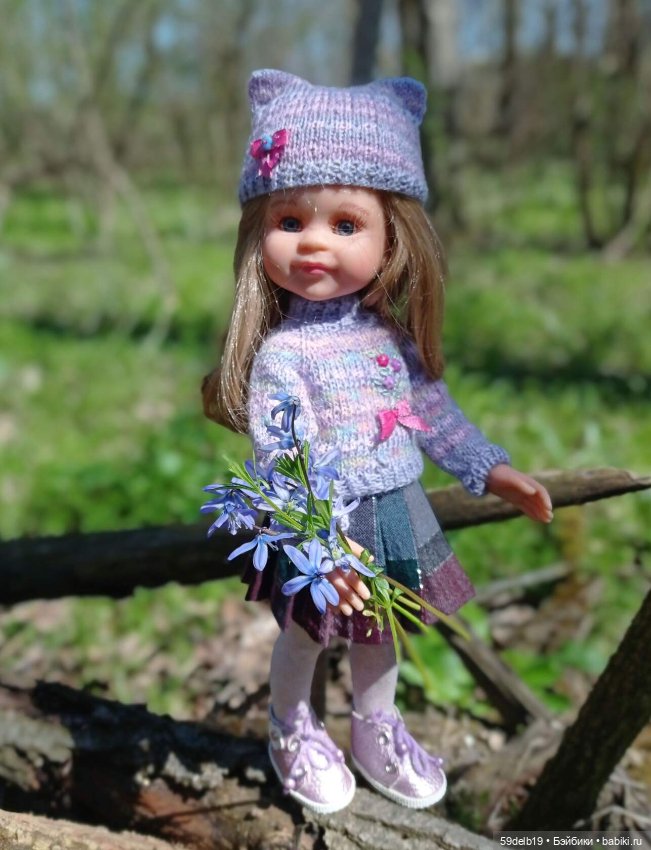 Букет цветов полевых — Одежда и обувь для кукол своими руками: фото (фото 6)