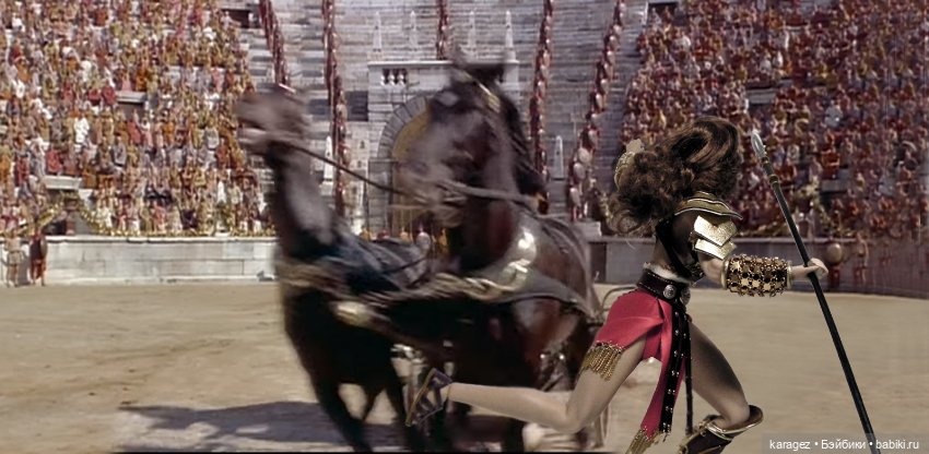 Бой с колесницей — Одежда и обувь для кукол своими руками: фото (фото 9)