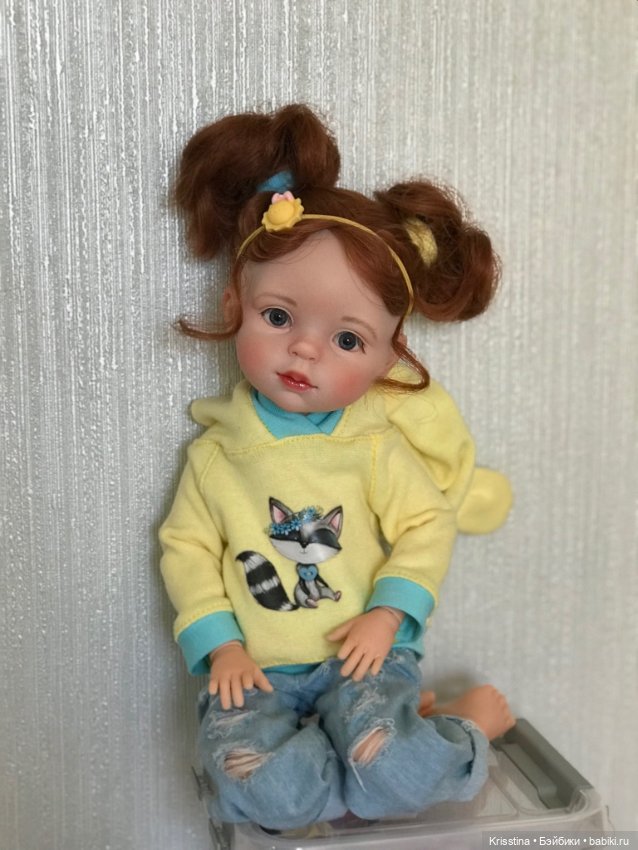 Солнышко — ООАК Paola Reina (Паола Рейна) и испанских кукол: перерисовка (фото 3)