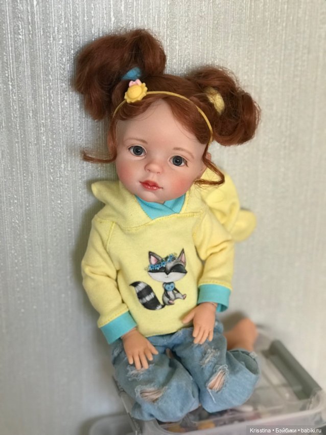 Солнышко — ООАК Paola Reina (Паола Рейна) и испанских кукол: перерисовка (фото 2)