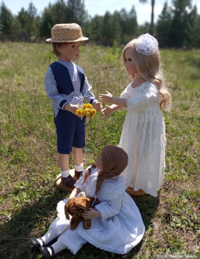 Первый день лета — Куклы Vera Scholz (Вера Шольц): WPM (Waltershauser) (фото 3)