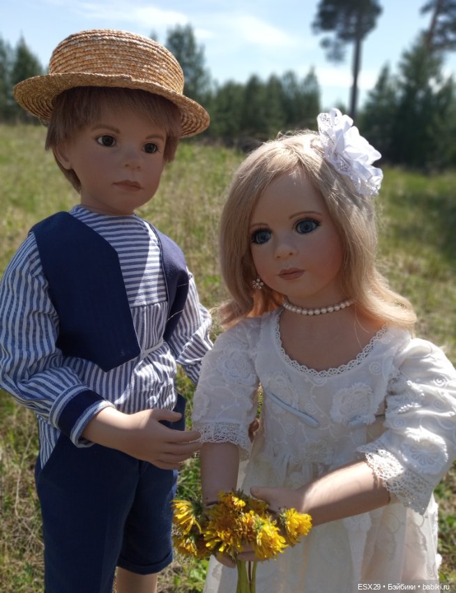 Первый день лета — Куклы Vera Scholz (Вера Шольц): WPM (Waltershauser) (фото 7)