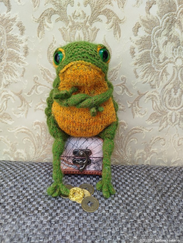 Жабка Пипа — Вязаные игрушки и амигуруми: крючком (фото 3)