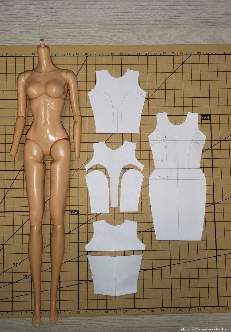 Выкроика и мини МК с просторов инета (фото 2)