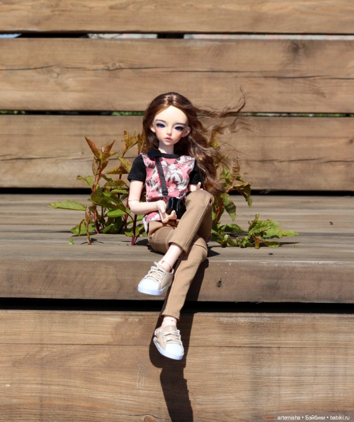 Фотосессия на ветру с Фиби