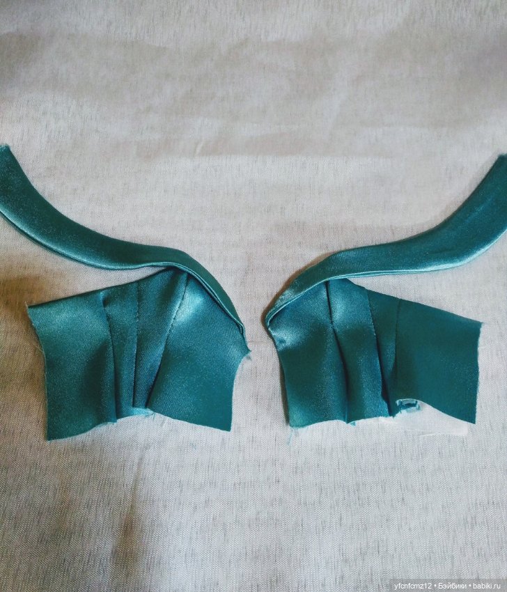 Вечернее атласное платье для барби МК выкройка