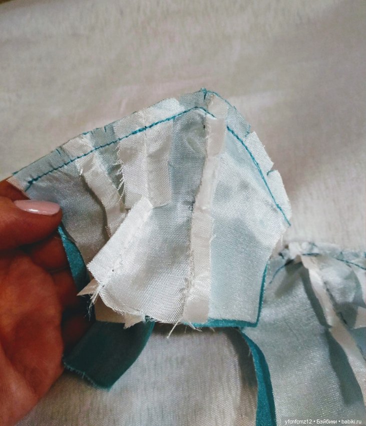 Вечернее атласное платье для барби МК выкройка