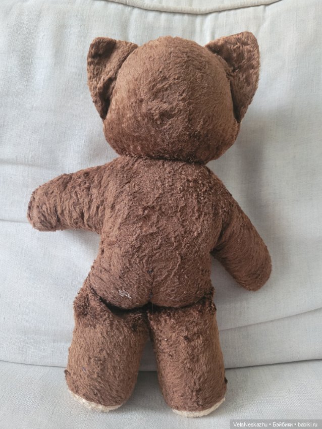 Старая плюшевая игрушка — Коллекции винтажных кукол и игрушек: СССР (фото 2)