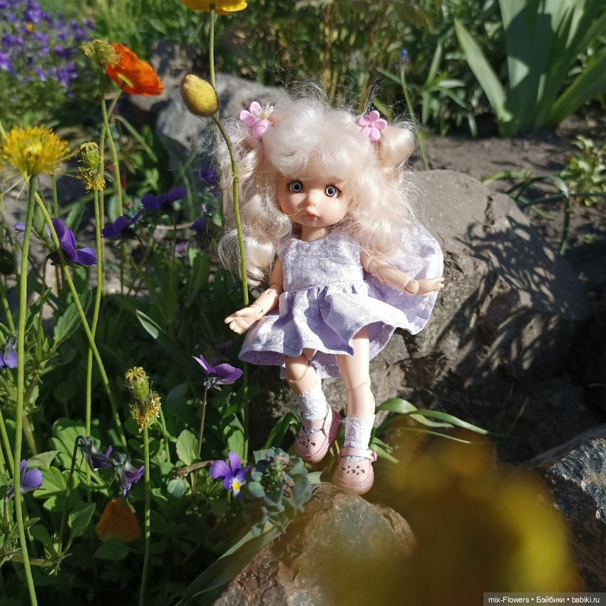 У нас наступило ЛЕТО - прогулка с дюймовочкой Джесси (фото 7)