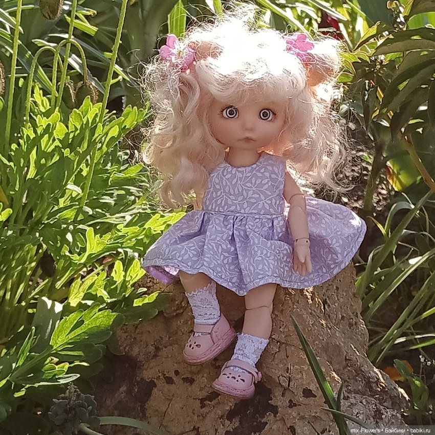 У нас наступило ЛЕТО - прогулка с дюймовочкой Джесси (фото 8)