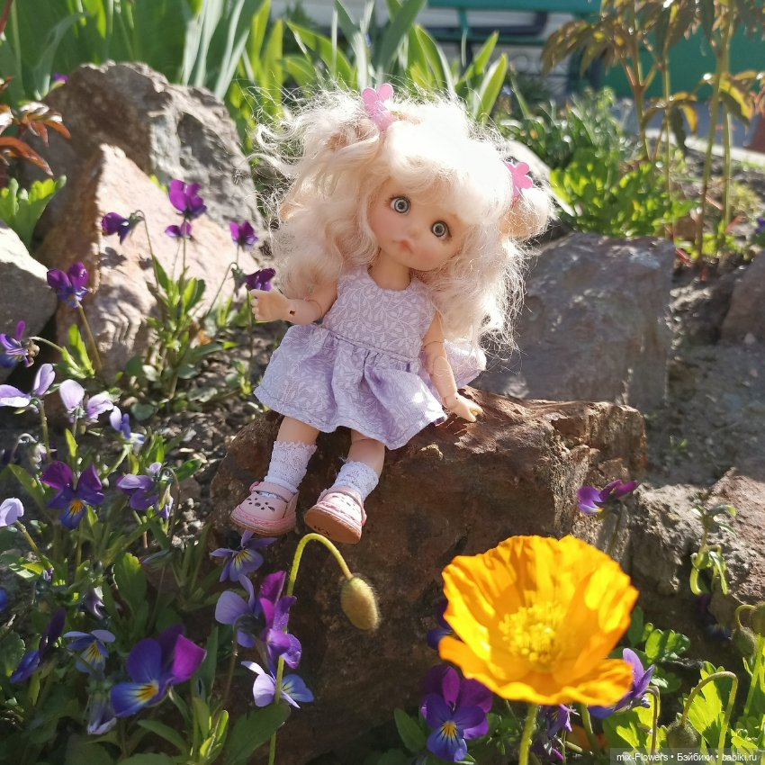 У нас наступило ЛЕТО - прогулка с дюймовочкой Джесси (фото 3)