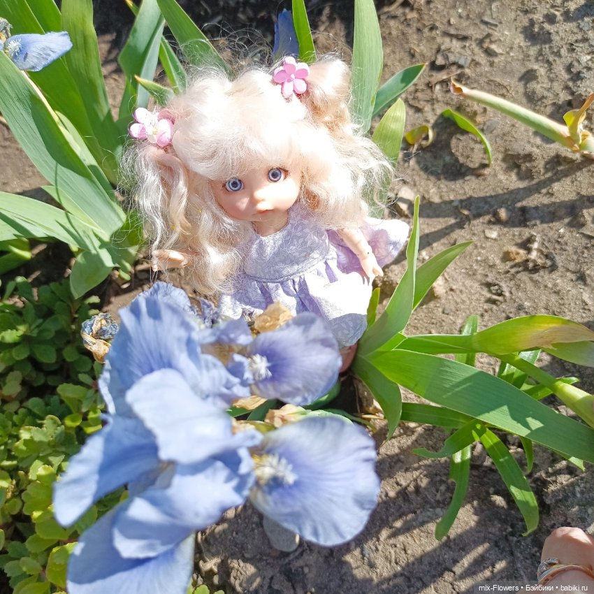 У нас наступило ЛЕТО - прогулка с дюймовочкой Джесси