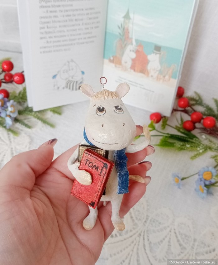 Муми-тролли — Лепка авторских игрушек и папье (фото 2)