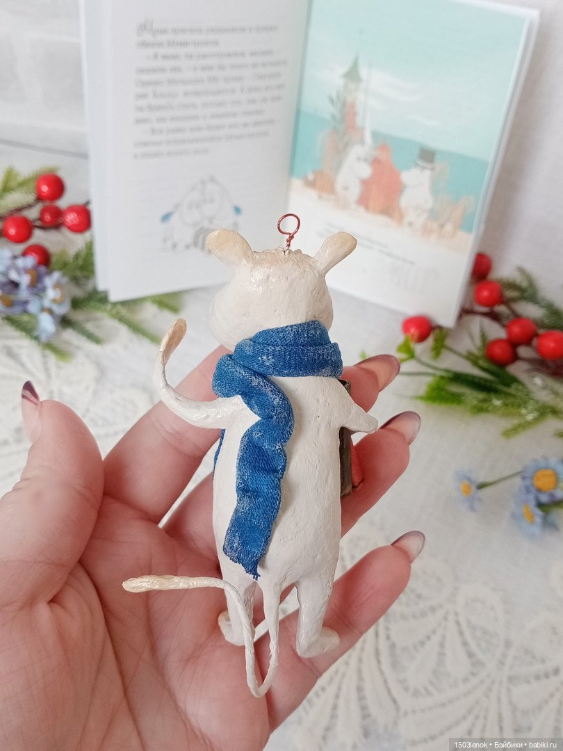 Муми-тролли — Лепка авторских игрушек и папье (фото 6)