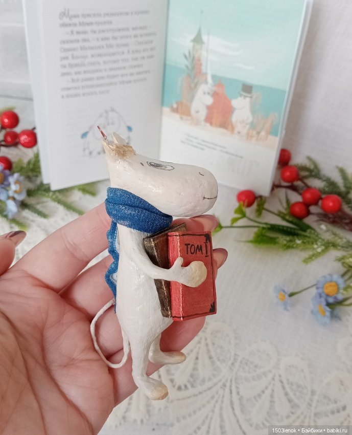 Муми-тролли — Лепка авторских игрушек и папье (фото 3)