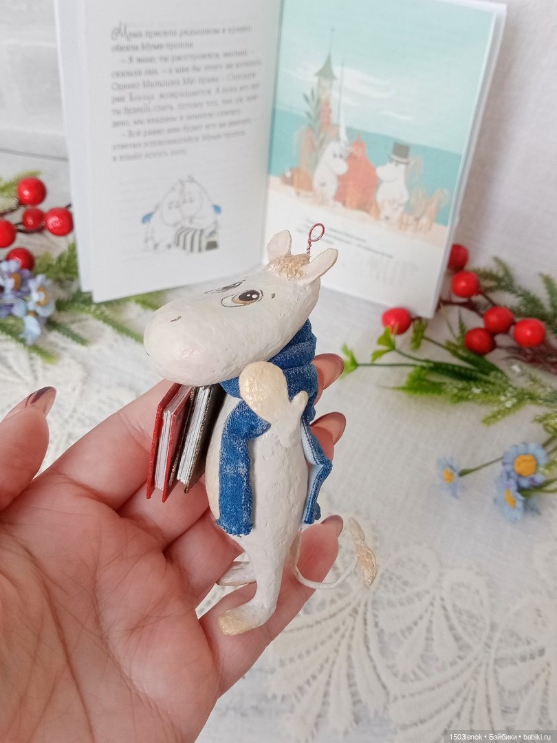 Муми-тролли — Лепка авторских игрушек и папье (фото 5)