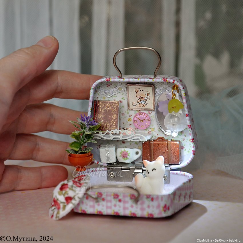 Кукольные домики-саквояжи