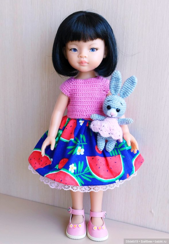 Вязаные зайки для паолочек (фото 4)