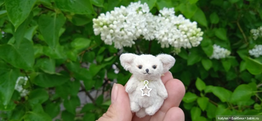 Фенек и сирень — Домашние фото авторских игрушек: Тедди