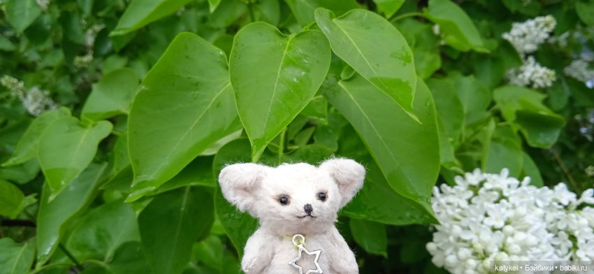 Фенек и сирень — Домашние фото авторских игрушек: Тедди (фото 9)