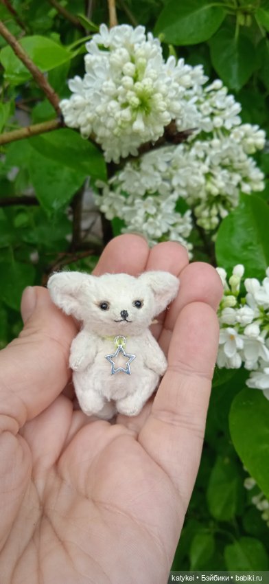Фенек и сирень — Домашние фото авторских игрушек: Тедди